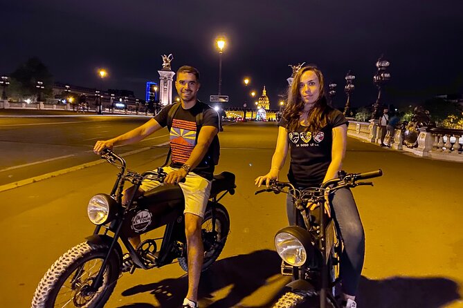 Night / Sunset Tour of Paris in Electric Bike - Why an electric bike works well for Paris at night