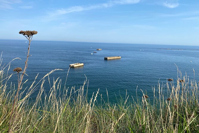 Normandy American & British DDay Beaches Halfday Tour from Bayeux - The Mulberry remains and the problem of supply