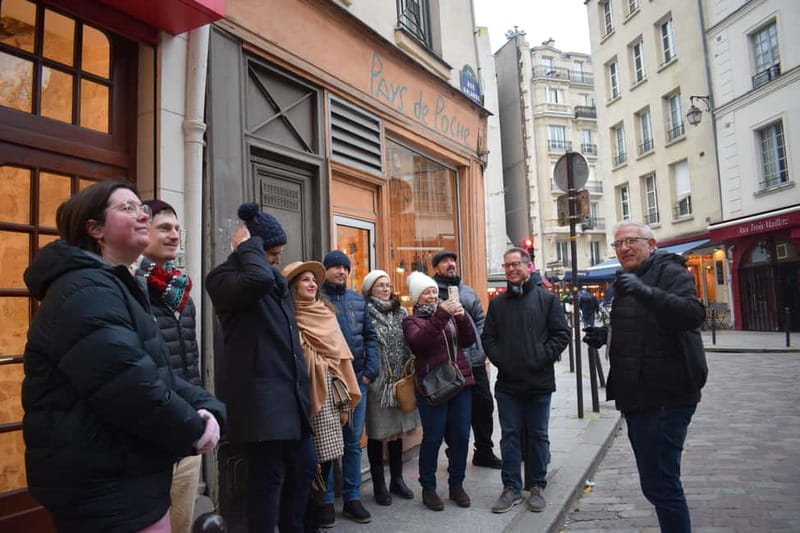 Notre-Dame Cathedral Exterior & Latin Quarter Guided Tour - St. Julien le Pauvre beside Notre-Dame