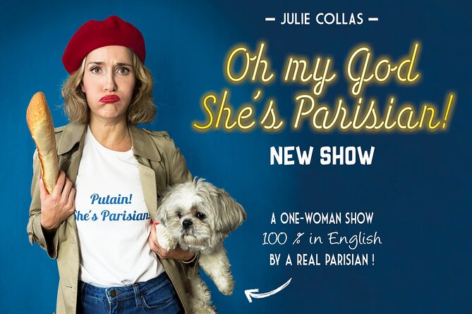 Oh My God She's Parisian! English Comedy Show in Paris - Théâtre Bo Saint-Martin and the intimate setting