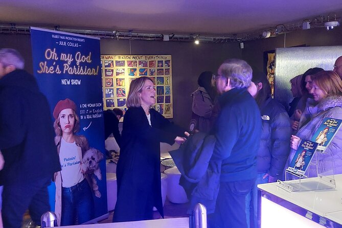 Oh My God She's Parisian! English Comedy Show in Paris - Practical arrival advice for the 8 p.m. performance