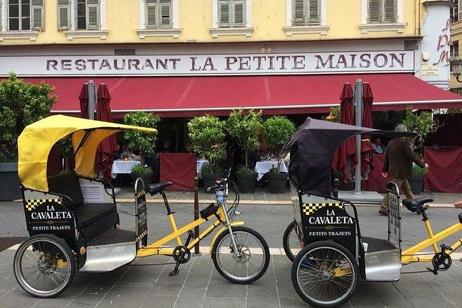 Original Nice city tour ( pedicab-vélo taxi) - Why a pedicab is a smart first look at Nice