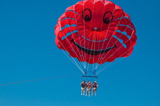 Parasailing - Taking off from Rue Parking Ajaccio