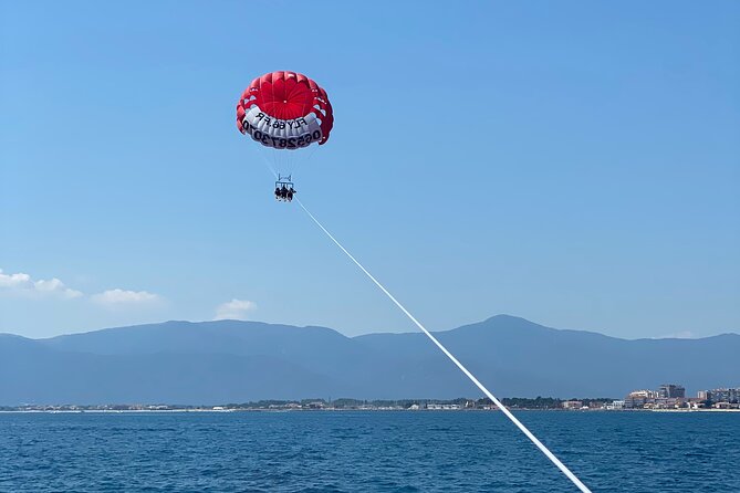 Parasailing - The 50-meter flight above Canet-Plage