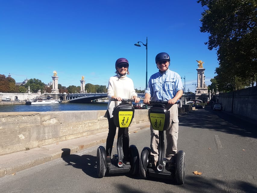 Paris: 1,5 hour Guided Segway Tour - Pont Alexandre III and the Seine panorama