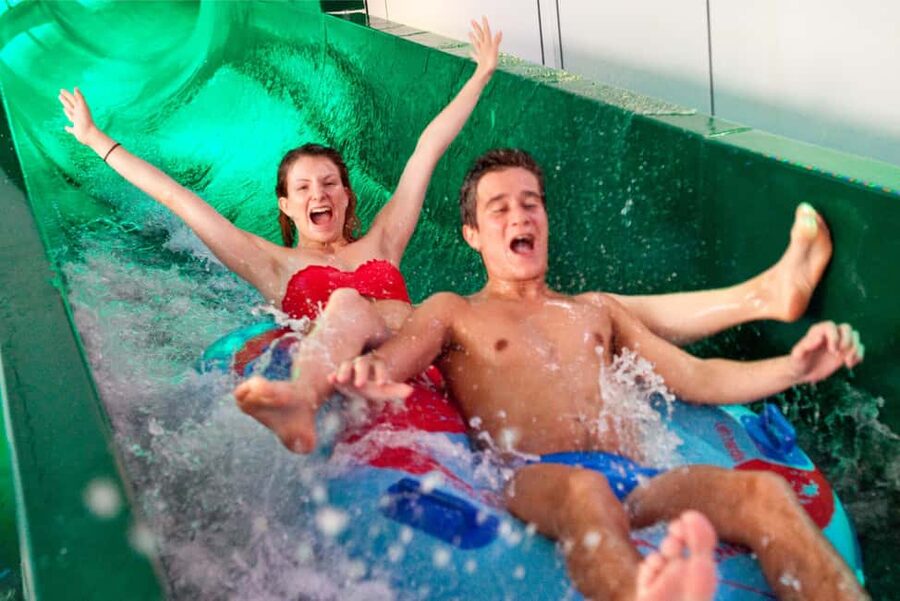 Paris: Aquaboulevard Water Park Entrance Ticket - Wave pools, currents, and water play