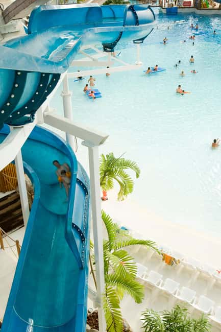 Paris: Aquaboulevard Water Park Entrance Ticket - Getting inside without a swimwear surprise