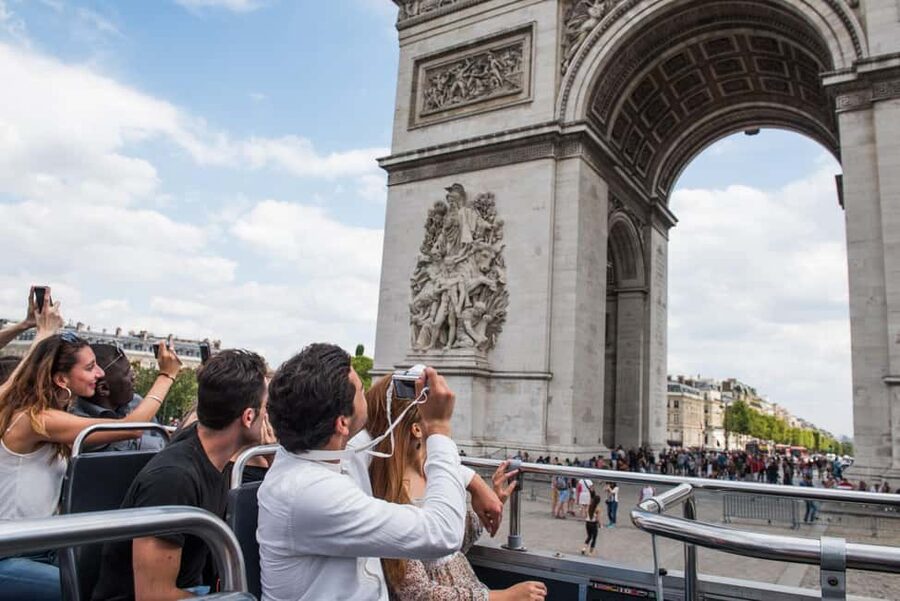 Paris: Arc de Triomphe Ticket & Big Bus Hop-on Hop-off Tour - How this Paris day works