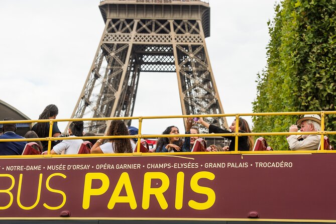 Paris Big Bus Hop-on Hop-off and Seine River Cruise - Champs-Élysées and the Arc de Triomphe