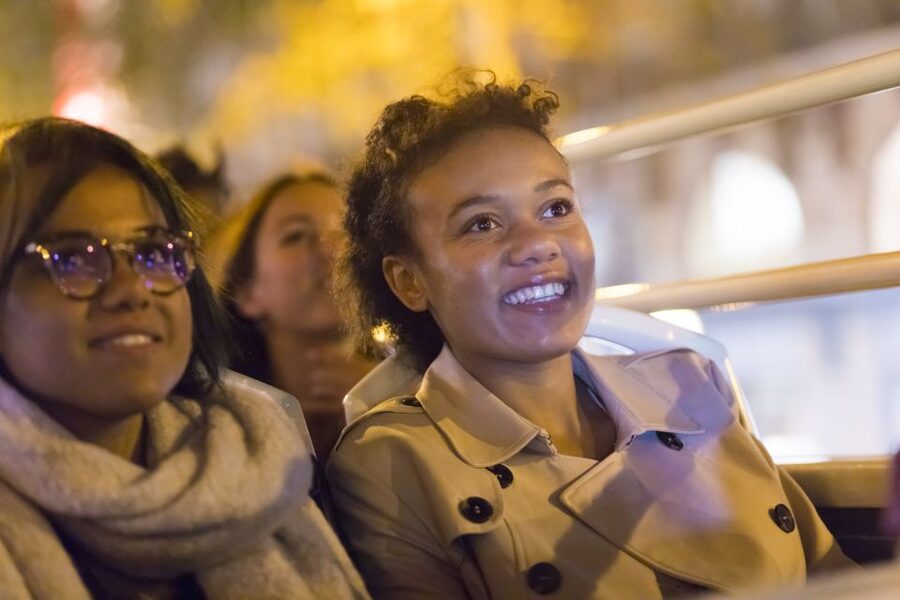 Paris: Big Bus Hop-on Hop-off Tour & Panoramic Night Tour - The Eiffel Tower from the open top