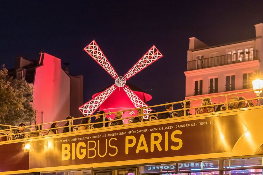 Paris: Big Bus Panoramic Night Tour by Open-Top Bus - Starting opposite the Arc de Triomphe