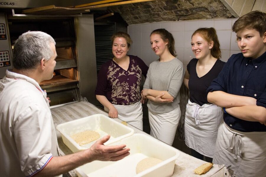 Paris: Bread and Croissant-Making Class - Shaping the classic baguette and La Parisse