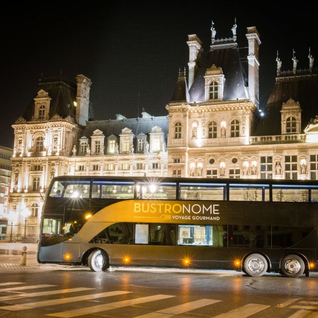 Paris: Bustronome Gourmet Dinner Tour - A moving dining room beneath Parisian rooftops
