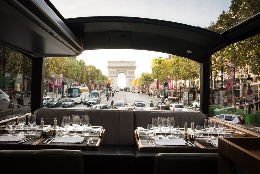 Paris: Bustronome Gourmet Lunch Tour on a Glass-Roof Bus - Drinks, timing, and the real price