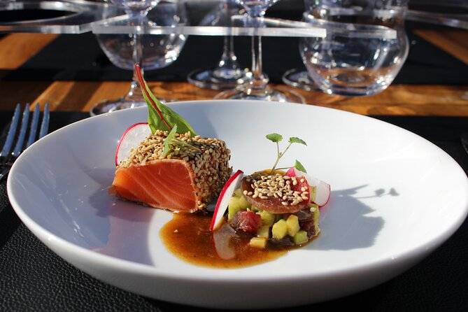 Paris Bustronome Gourmet Sightseeing Dinner on a Panoramic Bus - Drinks are extra, and that affects the price