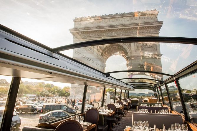 Paris Bustronome Gourmet Sightseeing Lunch on a Panoramic Bus - Who should book this experience?
