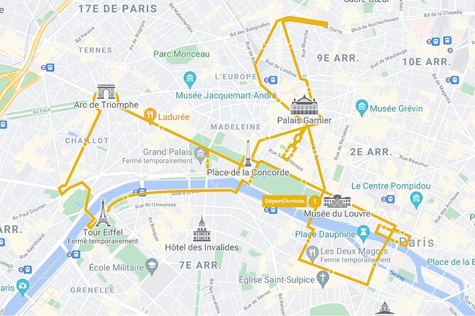 Paris by Night Tootbus Tour - The Eiffel Tower, Paris at its brightest