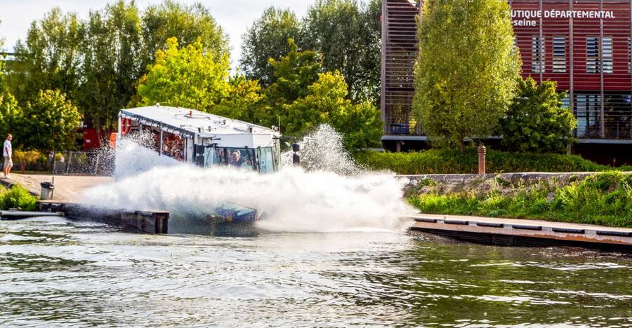 Paris: City and River Seine Tour on an Amphibious Bus - Key points to know before booking