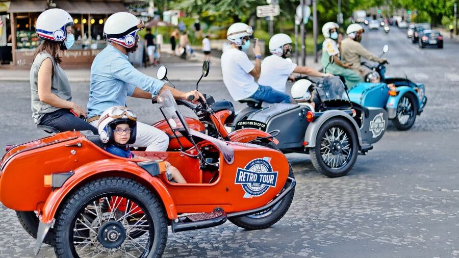 Paris: City Highlights Tour by Vintage Sidecar - The Latin Quarter and Arènes de Lutèce
