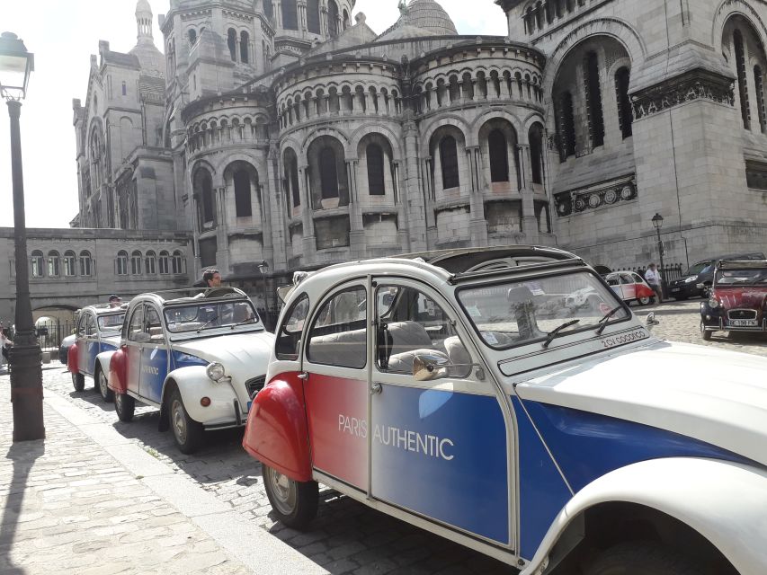 Paris: Classic Sites Tour by Vintage Citroen 2CV - Petit Palais, Grand Palais, and Pont Alexandre III