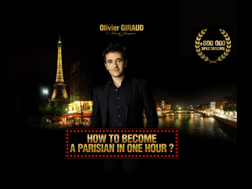 Paris: Comedy Show in English - How to Become a Parisian - What happens inside the theater