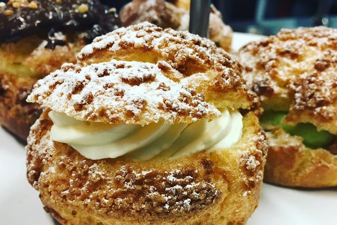 Paris Cooking Class: Chocolate Éclairs and Cream Puffs - Filling éclairs and cream puffs with Chantilly cream