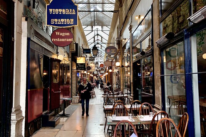 Paris Covered Passages Walking Tour plus Seine Cruise Option - Passage des Panoramas, opened in 1799