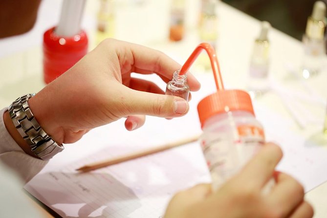 Paris Create your Own Perfume Workshop with a Perfumer - Inside L’ABC du Parfum at 7 Rue Vineuse
