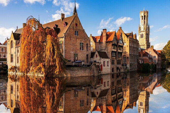 Paris: Discover Brussels and Bruges & Optional Chocolate Tasting - Bruges for two hours: canals, bridges, and old stone