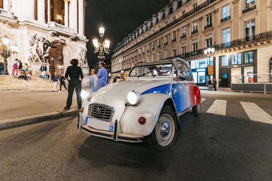 Paris: Discover Paris by Night in a Vintage Car with a Local - Champs Elysees and the Arc de Triomphe