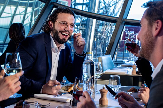 Paris Earliest Lunch at Eiffel Tower Madame Brasserie Restaurant - Exploring the First Floor After Lunch