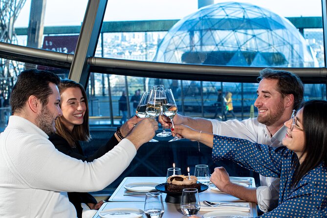 Paris Earliest Lunch at Eiffel Tower Madame Brasserie Restaurant - The Mystery Game Before Lunch