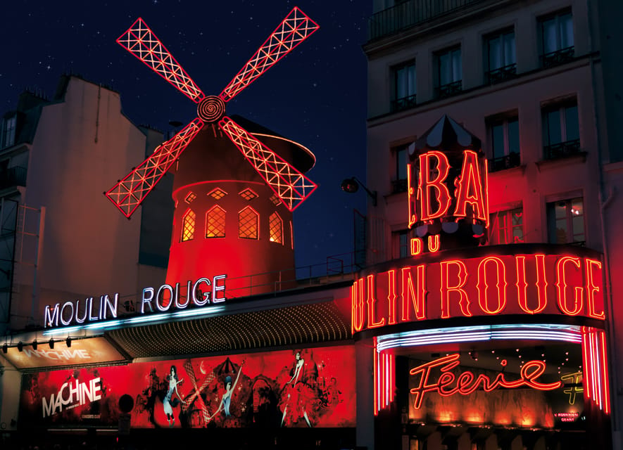 Paris: Eiffel Tower Dinner Cruise with a Moulin Rouge Show - The Moulin Rouge Féerie revue