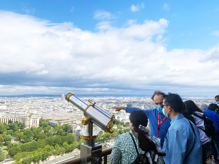 Paris: Eiffel Tower Elevator 2nd Level and Summit Access - The second floor gives you Paris in full view