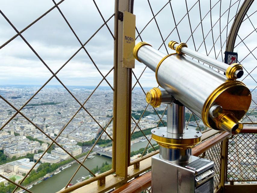 Paris: Eiffel Tower Elevator 2nd Level and Summit Access - The first floor and its glass floor