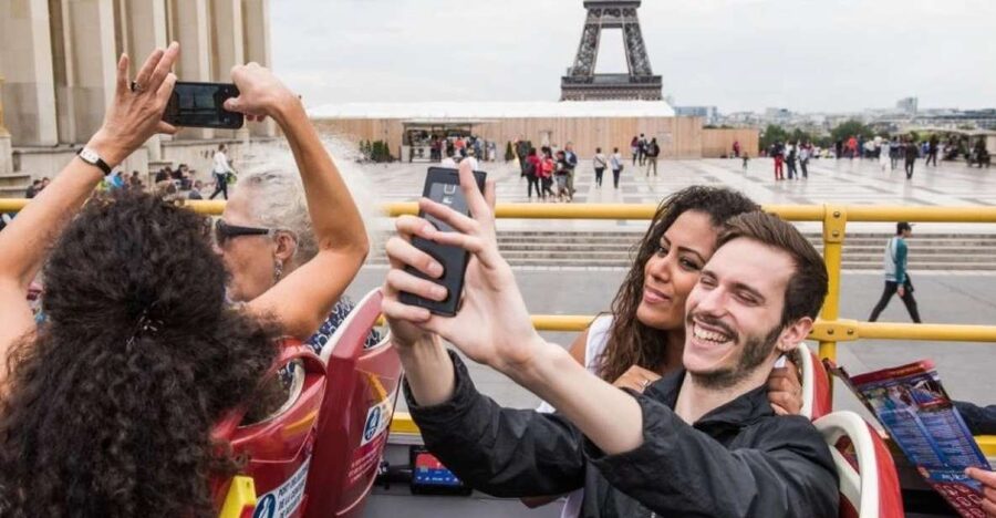 Paris: Eiffel Tower, Hop-On Hop-Off Bus, Seine River Cruise - Three classic Paris views in one package