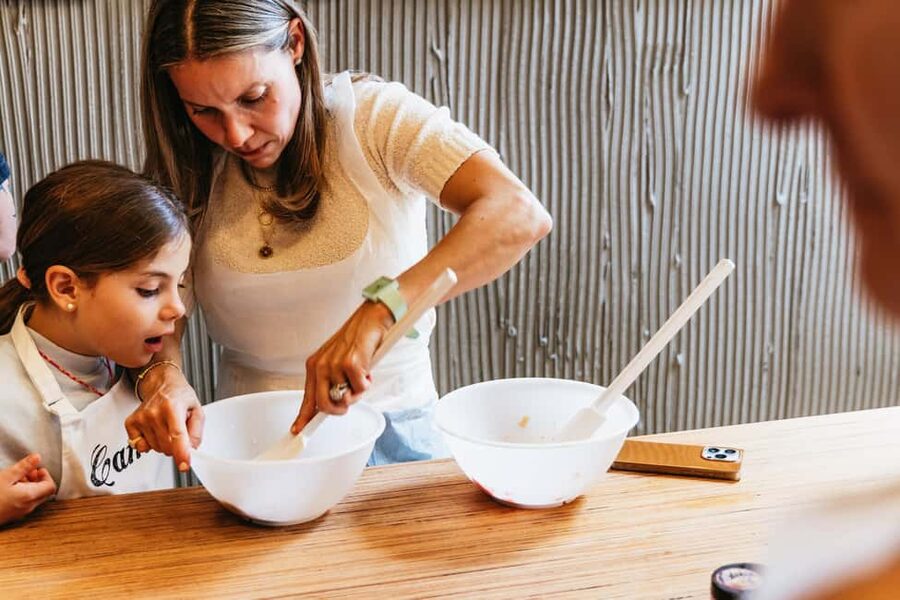 Paris: French Macaron Culinary Class with a Chef - Piping shells with a crisp outside