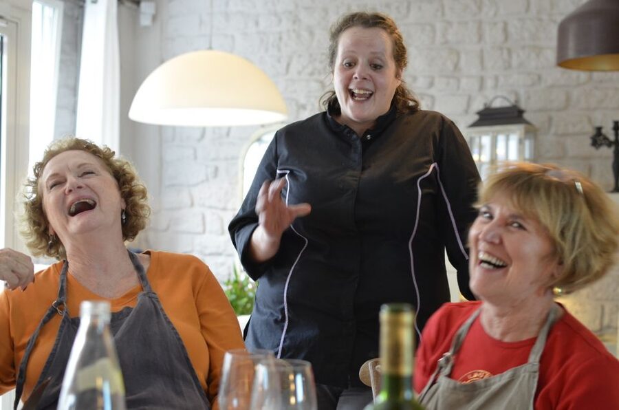 Paris: Full-Day Cooking Class, Market Tour and Lunch - Starting with coffee in the Latin Quarter
