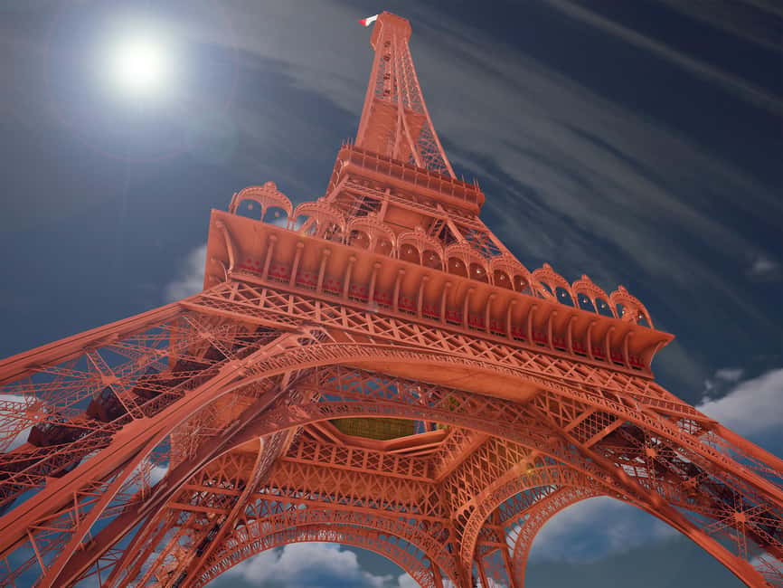 Paris : Immersive Eiffel Tower tour with virtual reality - Putting on the Headset for the 1887 Construction Site
