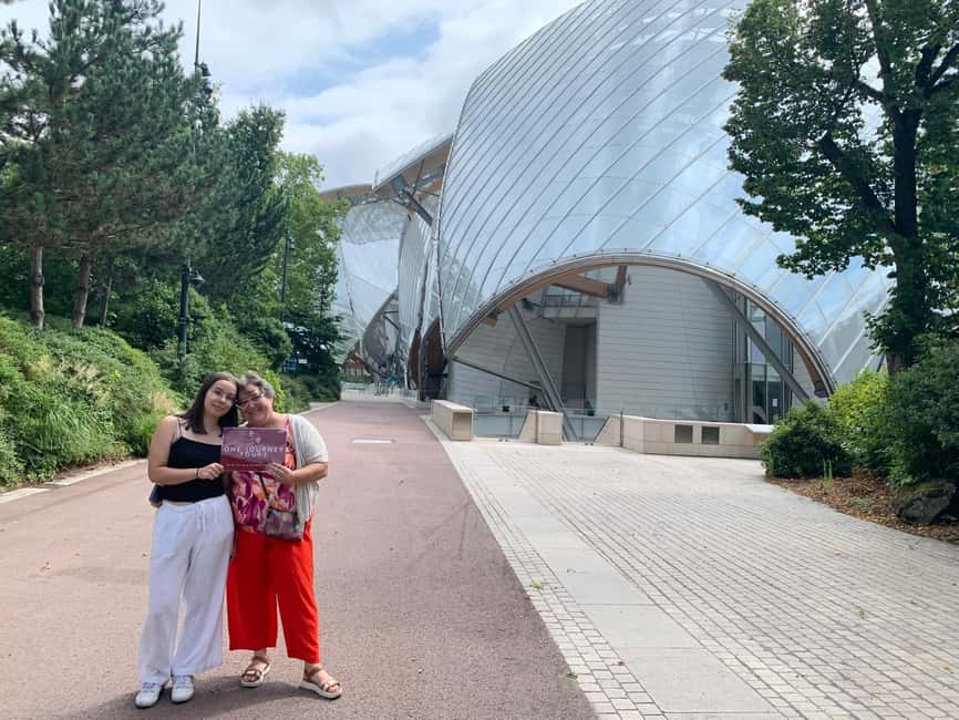 Paris: Louis Vuitton Foundation Exterior Tour with Entry - Practical advice for a smooth visit