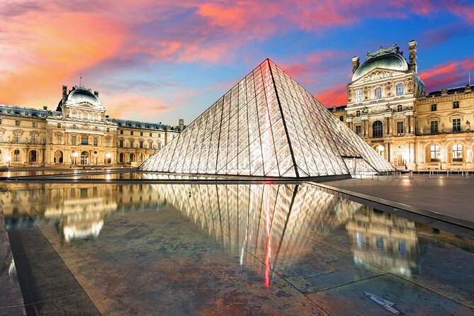 Paris Louvre Museum Entry Ticket for Self Guided Tour - Getting into the Louvre through the pyramid