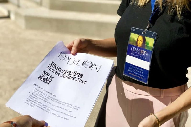 Paris: Louvre Must-See Tour with Reserved Entry Ticket - Meeting near Rue de Rivoli or the Pyramid