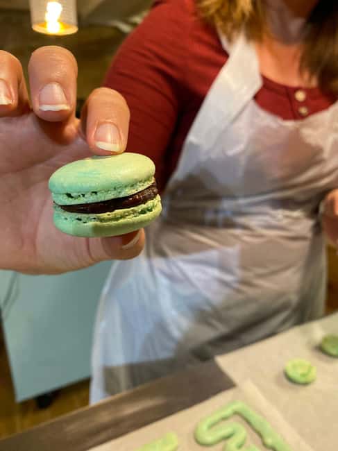 Paris: Macaron Baking Class for Families and Kids - The first hour: mixing and shaping the shells