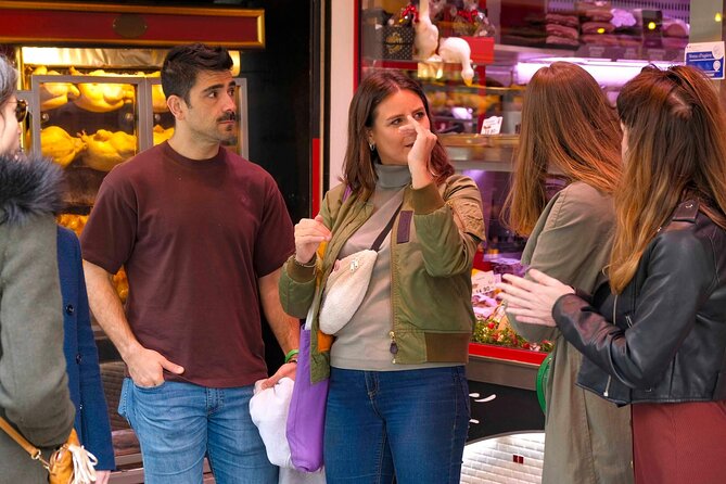 Paris Montmartre Food & Wine Tour with Eating Europe - French PDO cheeses at Butte Fromagère