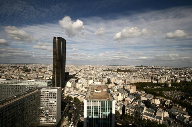 Paris Montparnasse Top of the City Observation Deck Entry Ticket - Key points before you book