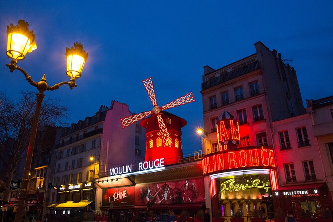 Paris Moulin Rouge 3-Courses Dinner with Wine and Show - Wine, Champagne, and menu choices