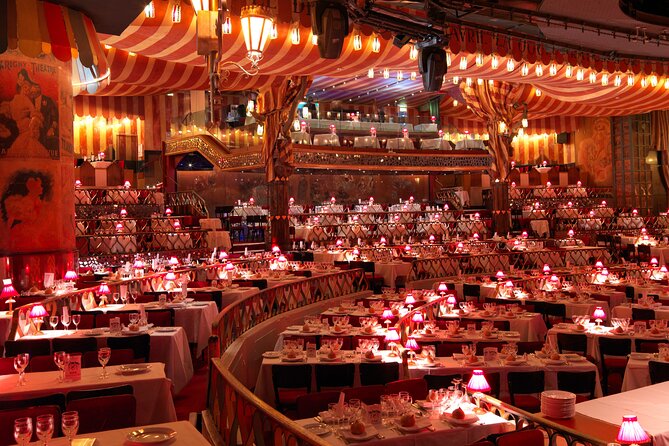 Paris Moulin Rouge 3-Courses Dinner with Wine and Show - Sharing a table and dressing for the Moulin Rouge