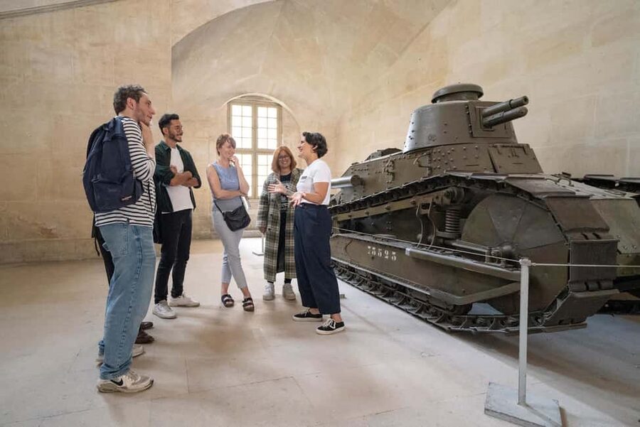 Paris: Napoleon’s Tomb & Invalides Small Group Guided Tour - Meeting outside Café de l’Esplanade