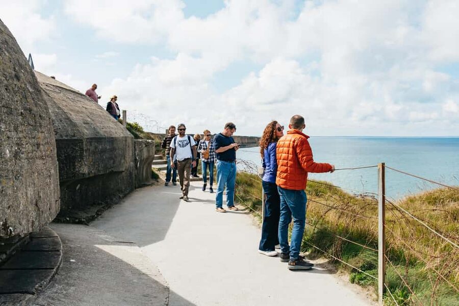 Paris: Normandy D-Day Sites Guided Day Trip with Lunch - Pointe du Hoc reveals the violence of the attack