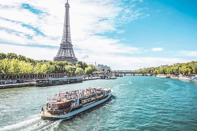 Paris - One Hour Seine River Cruise with Recorded Commentary - Seeing Paris from Port de la Bourdonnais